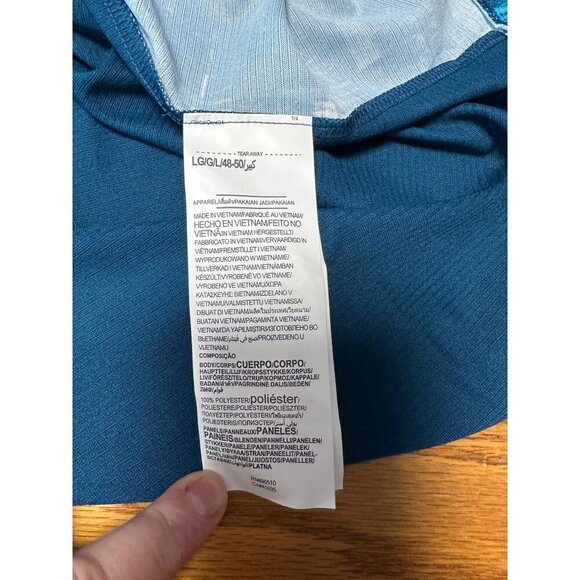 Under Armour Open Back/Cutout Fitted Heat Gear Reflective Top Women's Size L - Picture 6 of 10